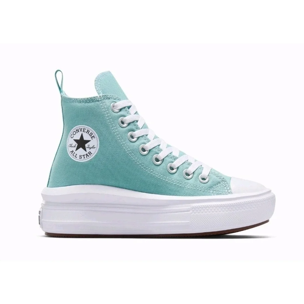 Converse Chuck Taylor All Star Move Vernal Blue Shoes‎ Sz 5 Kids A10703C NIB